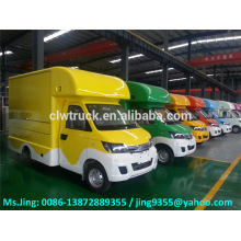 China Mini caminhão do alimento de Karry, mini caminhão móvel do alimento para a venda